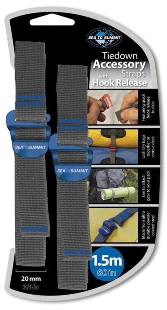 Tiedown Hook Strap 1.5m x 20mm, view: 0