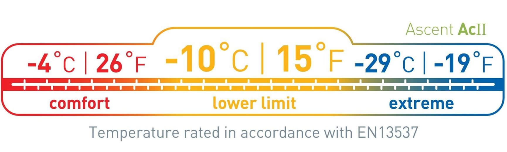 Sleepbag Down Ascent ACII -10°C Regular Unisex, view: 10