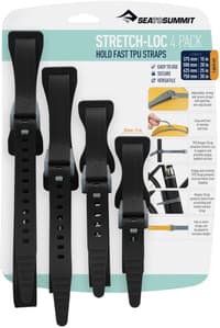 Strap Stretch-Loc Set 20 mm 4-pack Black - view: 0