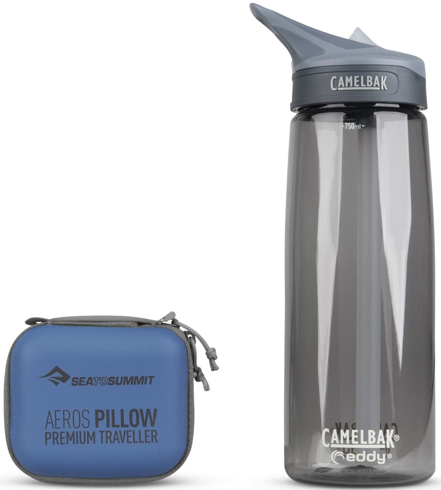 Pillow Aeros Premium Traveller Navy Blue, view: 4