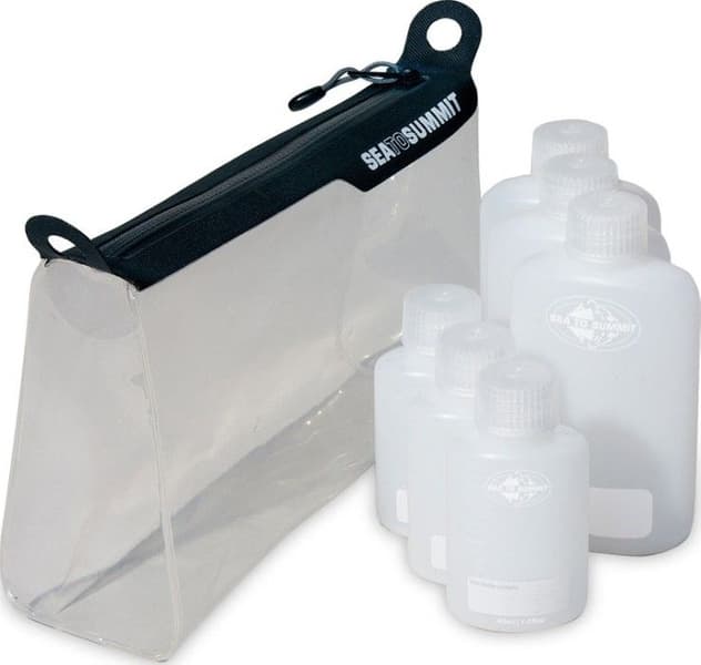 TravelLight TPU Clear Zip Top Pouch Clear, view: 0