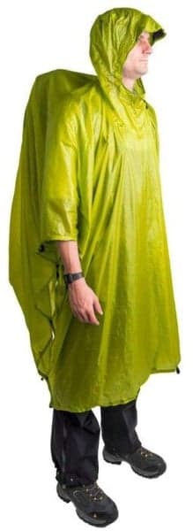Sea to Summit Tarp Poncho 15D Ultra-Sil 145X265 cm Lime, view: 0