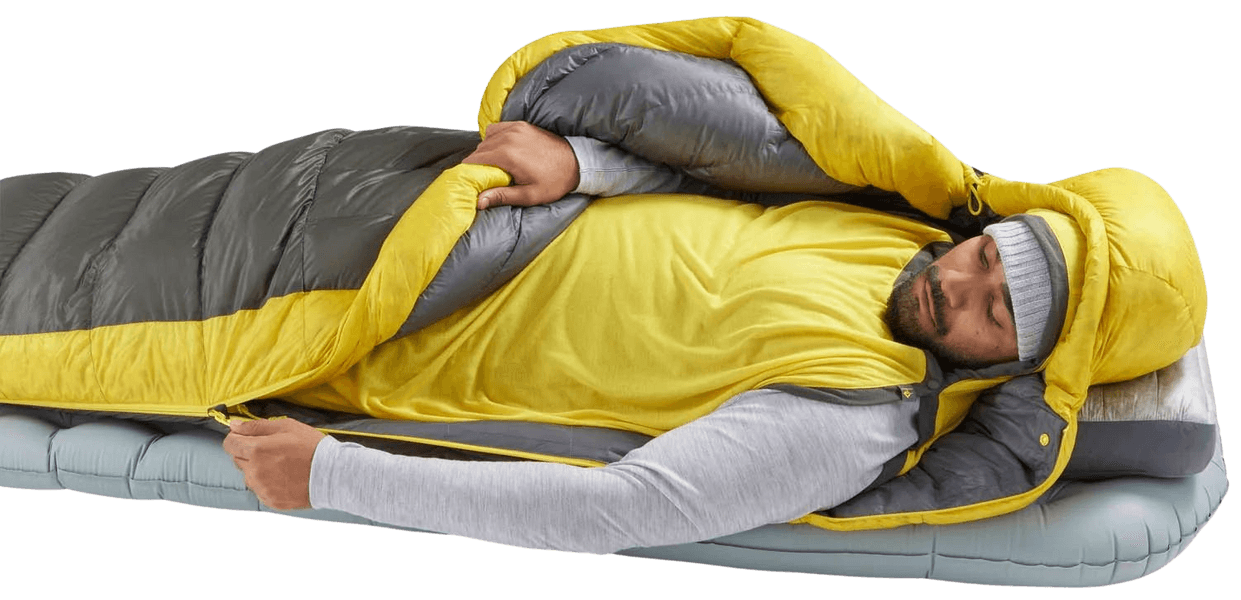 Sleeping Bag Down Spark -18 C Right Zip, view: 4