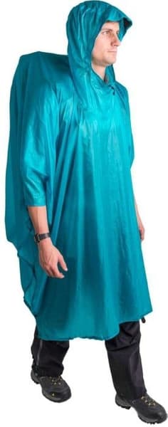 Sea to Summit Tarp Poncho 15D Ultra-Sil 145x265 cm Blue, view: 0
