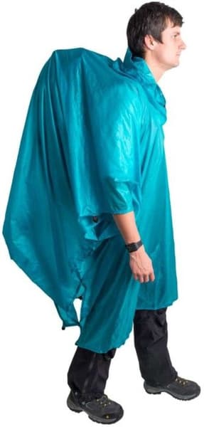 Sea to Summit Tarp Poncho 15D Ultra-Sil 145x265 cm Blue, view: 4