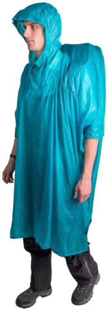 Sea to Summit Tarp Poncho 15D Ultra-Sil 145x265 cm Blue, view: 2