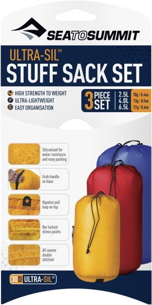 Stuff Sack Ultrasilicone 3-Piece Set, view: 1