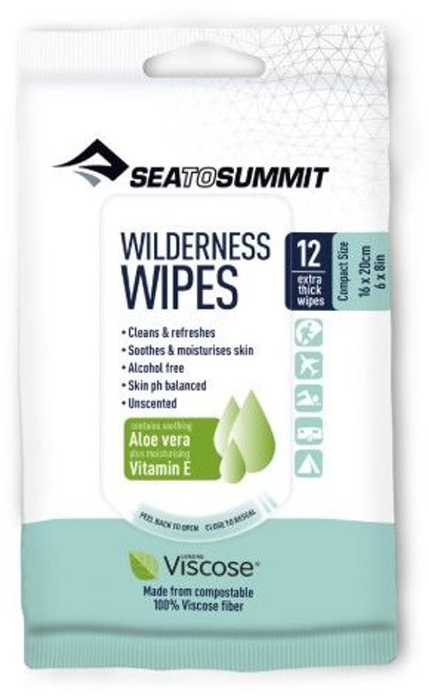 Sea to Summit Soap Wilderness Wipes Compact 12-pack, view: 0