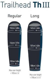 Sleepbag Synthetic Trailhead THIII -7°C Regular - view: 4