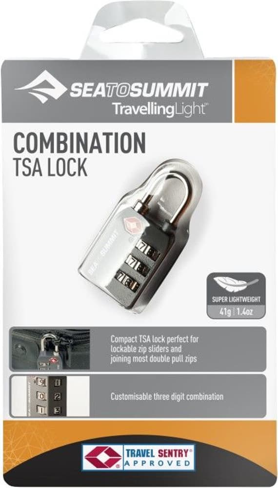 TravelLight Lock Combination Tsa Grey, view: 1