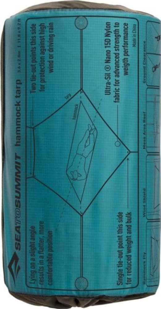 Hammock Accessories Ultralight Tarp 15D Dark Blue, view: 3