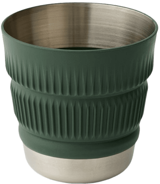 Detour Stainless Steel Collapsible Mug Green, view: 0