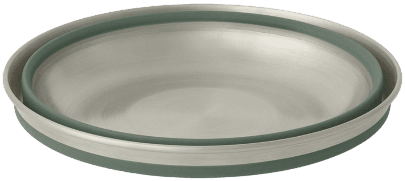 Detour Stainless Steel Collapsible Bowl M Green, view: 2