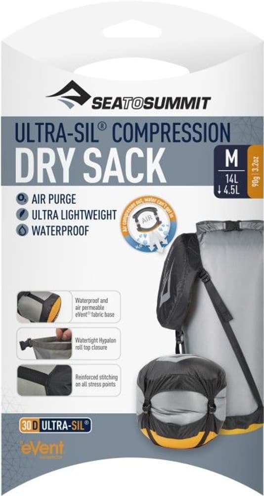 Drysack Event Ultra-Sil Compression Medium 14L/4,5L Grey, view: 1