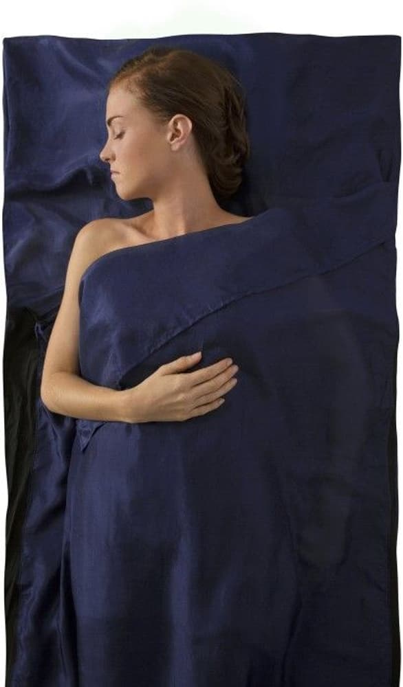 Sea to Summit Sleepliner Silk Stretch Traveller Pillow Navy Blue, view: 0