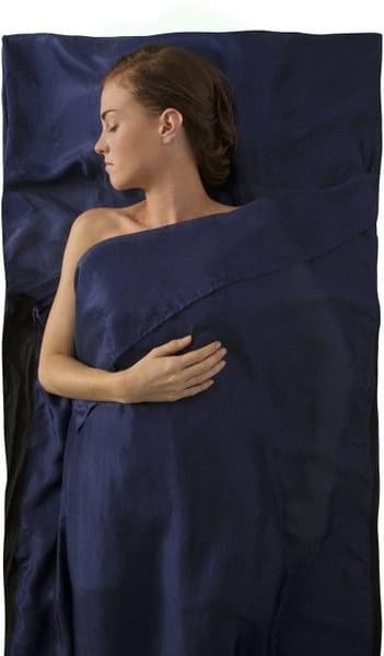 Sea to Summit Sleepliner Silk Stretch Traveller Pillow Navy Blue, view: 0