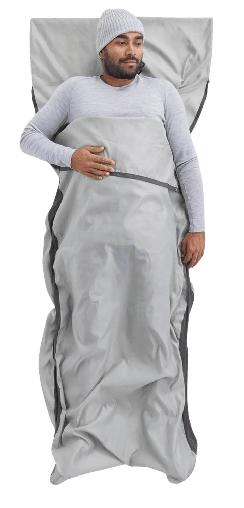 Sleepliner Silk Blend Rectangular with Pillow Sleeve, view: 3