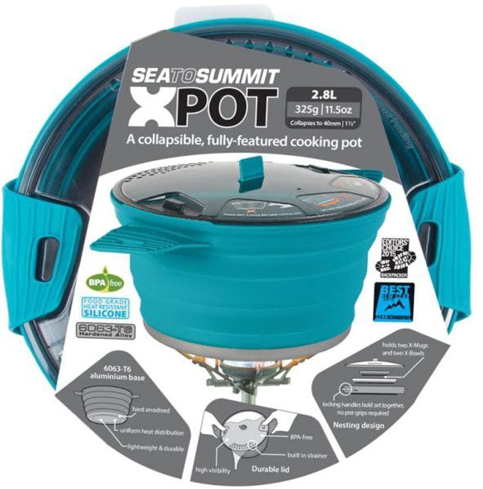 X-Pot 2.8L Pacific Blue, view: 3