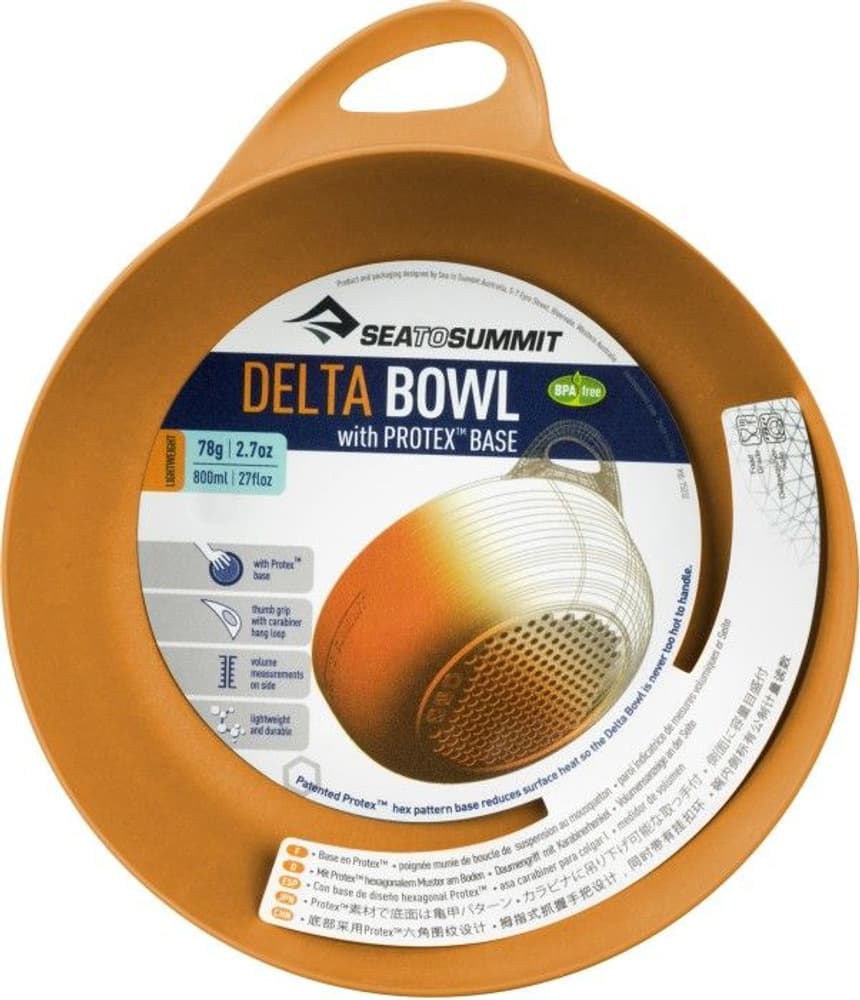 Delta Bowl Orange, view: 3