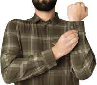 Highseat Shirt Pine Green Check - view: 3