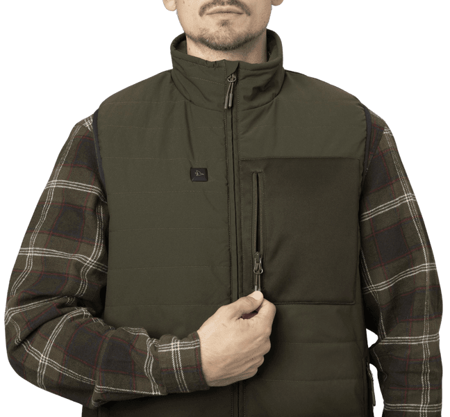 Celsius Heat Vest Pine Green, view: 2