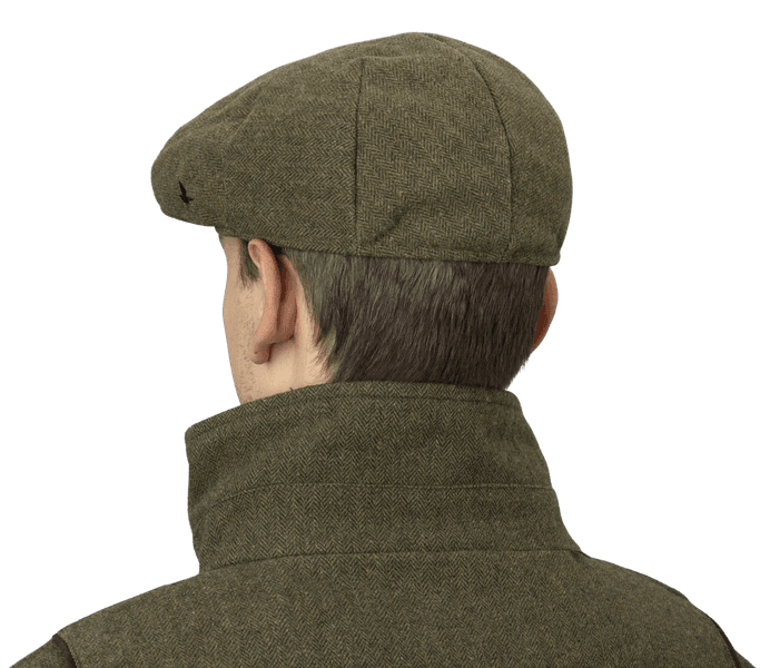 Hillside Sixpence Moss Green, view: 2