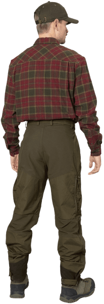 Glen Flannel Shirt Red Forest Check, view: 5