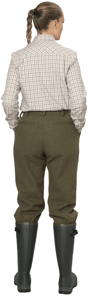 Kerry Shooting Shirt Cabernet/Blue Check, view: 5
