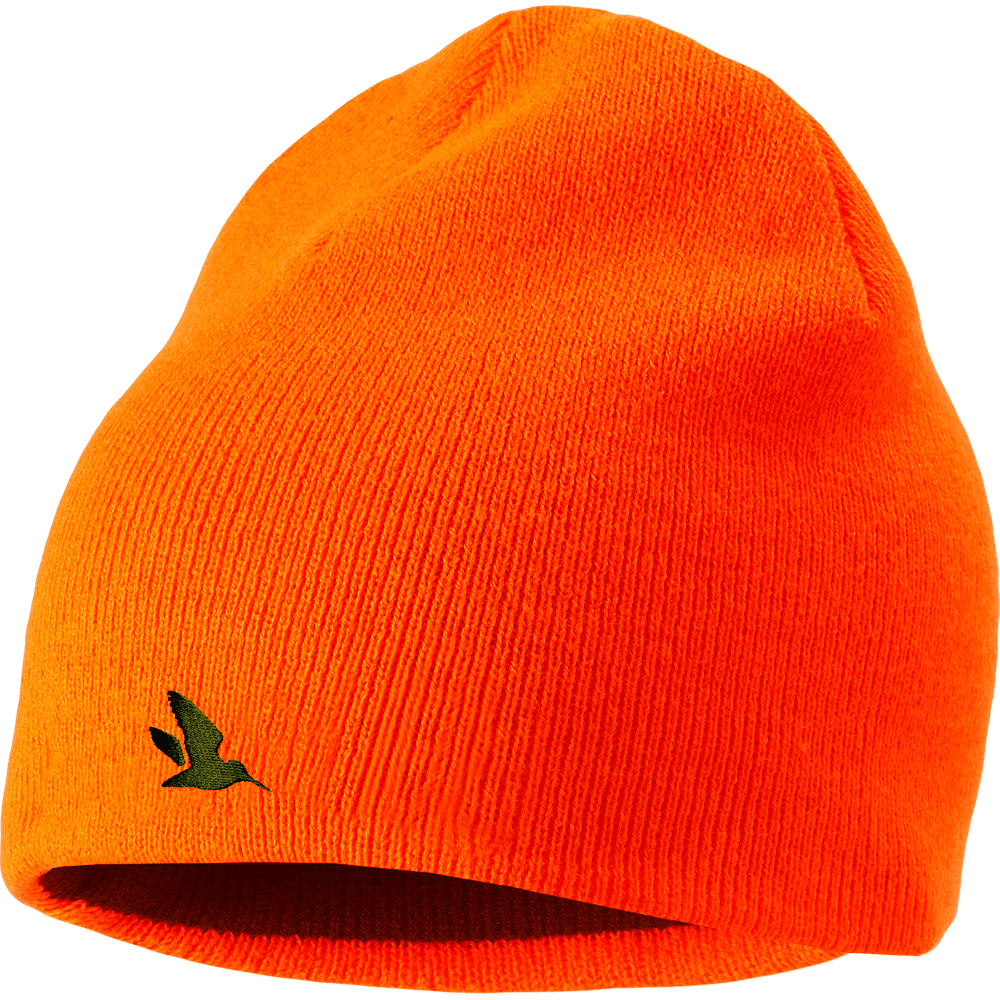 Ian Reversible Beanie Hi-Vis Orange/Pine Green, view: 0