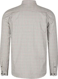 Oxford Shooting Shirt Grape Leaf/Terracotta Check - view: 1