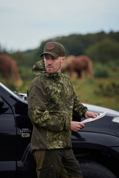 Cross Windbeater Jacket InVis Green, view: 2