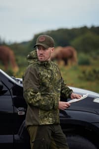 Cross Windbeater Jacket InVis Green - view: 2