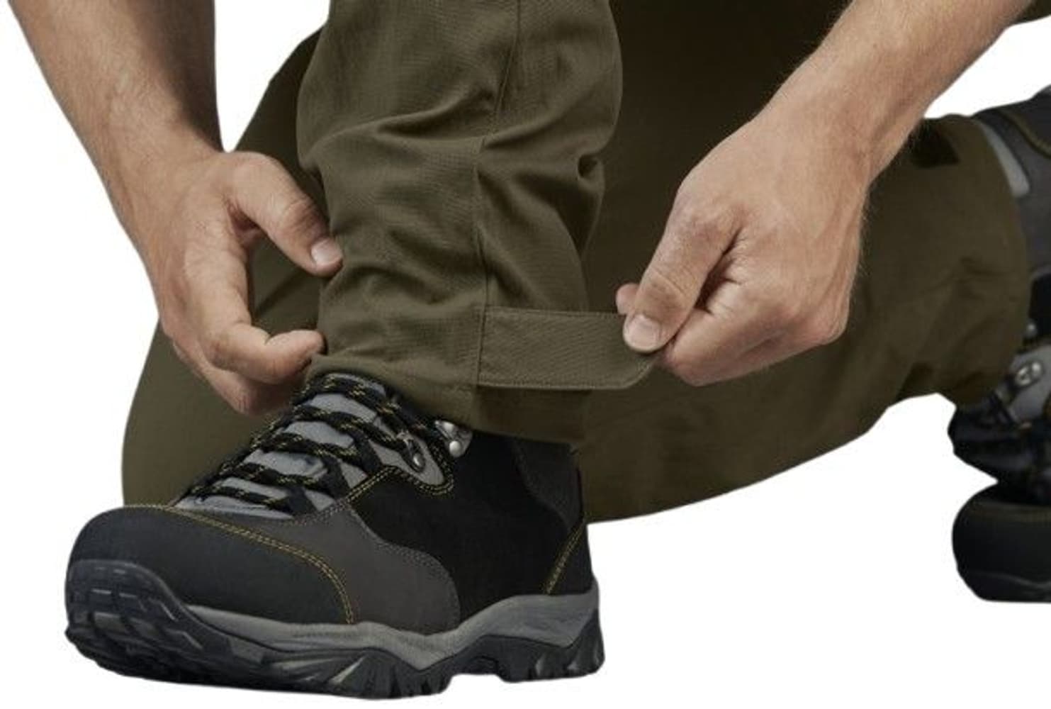 Outdoor Stretch Trouser Grizzly Brown/Duffel Green, view: 5