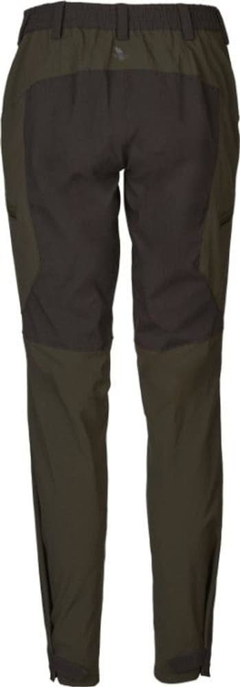 Larch Stretch Trouser Women Chocolate Torte Pine Green/, view: 1