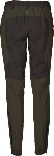 Larch Stretch Trouser Women Chocolate Torte Pine Green/, view: 1