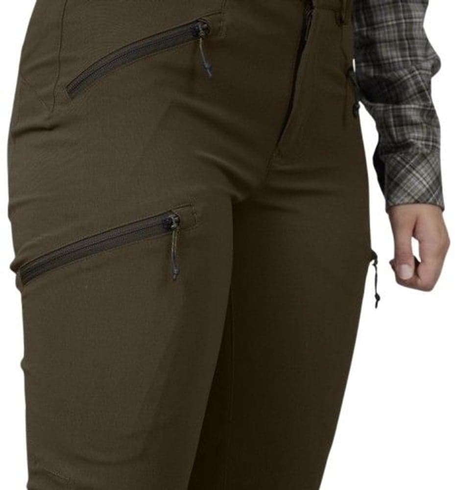 Larch Stretch Trouser Women Pine Green, view: 4