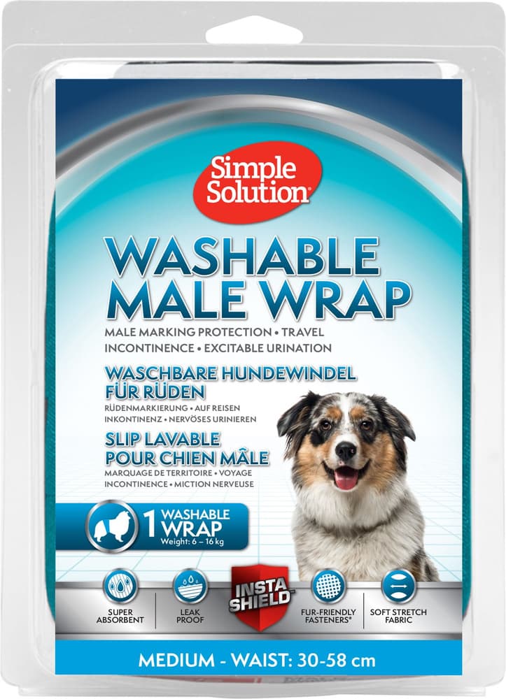 Washable Male Wrap Medium, view: 0