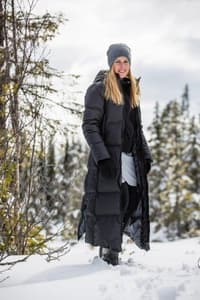 Hella Down Coat Black - view: 2