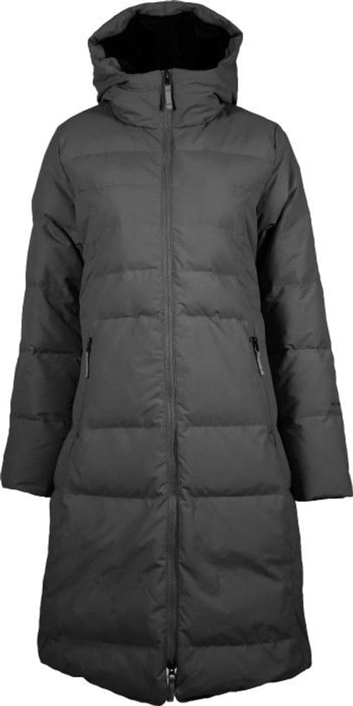 Long Down Jacket Black, view: 0