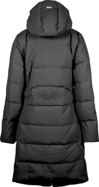 Long Down Jacket Black, view: 1