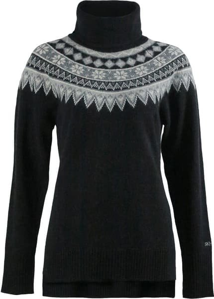 W's Scandinavian Roll Neck Black, view: 0