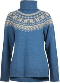 Scandinavian Roll Neck Blue Denim - view: 0