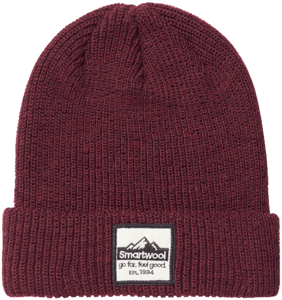 Patch Beanie Black Cherry One Size, view: 0