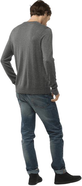 M's Sparwood Crew Sweater Deep Navy, view: 2