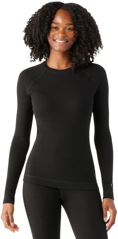 W's Classic Thermal Merino Crew Black, view: 1