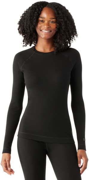 W's Classic Thermal Merino Crew Black, view: 1
