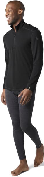 M's Classic Thermal Merino 1/4 Zip Black, view: 1