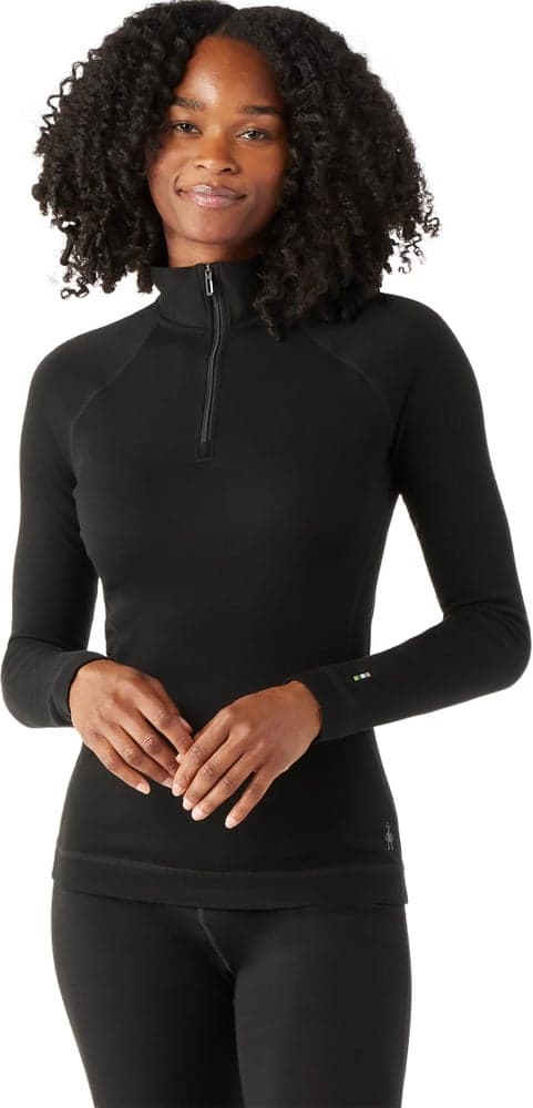 W's Classic Thermal Merino 1/4 Zip Black, view: 1