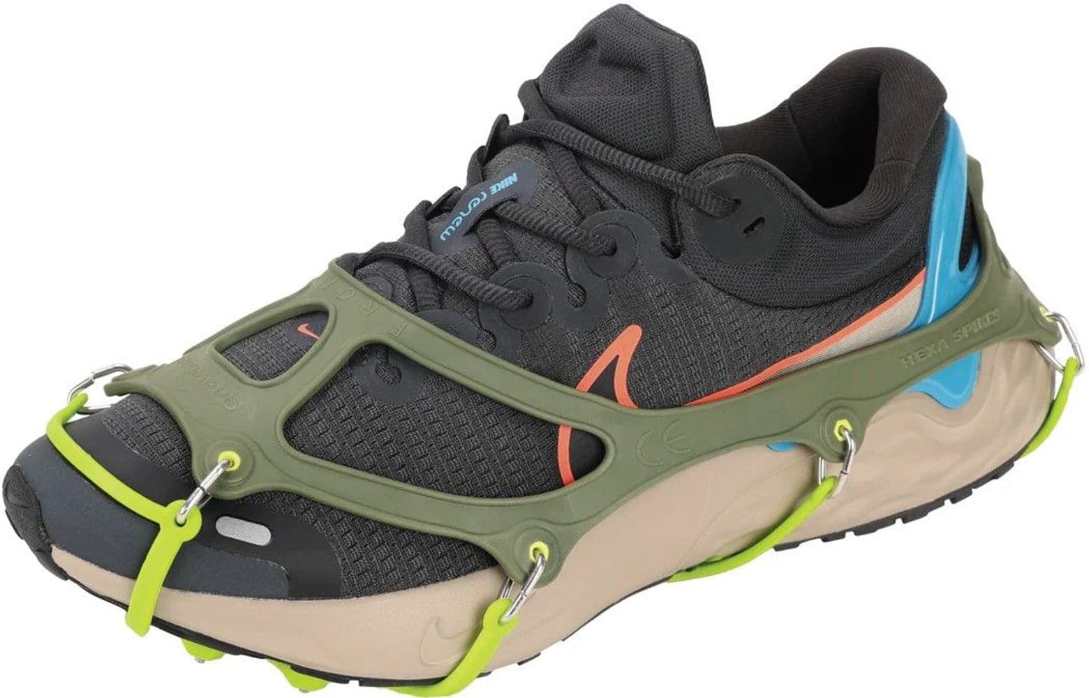 Spikes Hexa Olive, view: 1