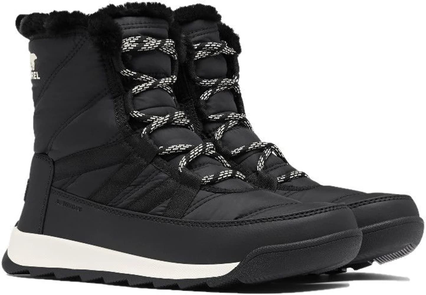 W's Whitney II Short Lace Waterproof Black, view: 1